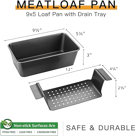 Mnm Box Deals | Meatloaf Pan With Drain Tray Meatloaf Pan with Drain Tray - Image 8