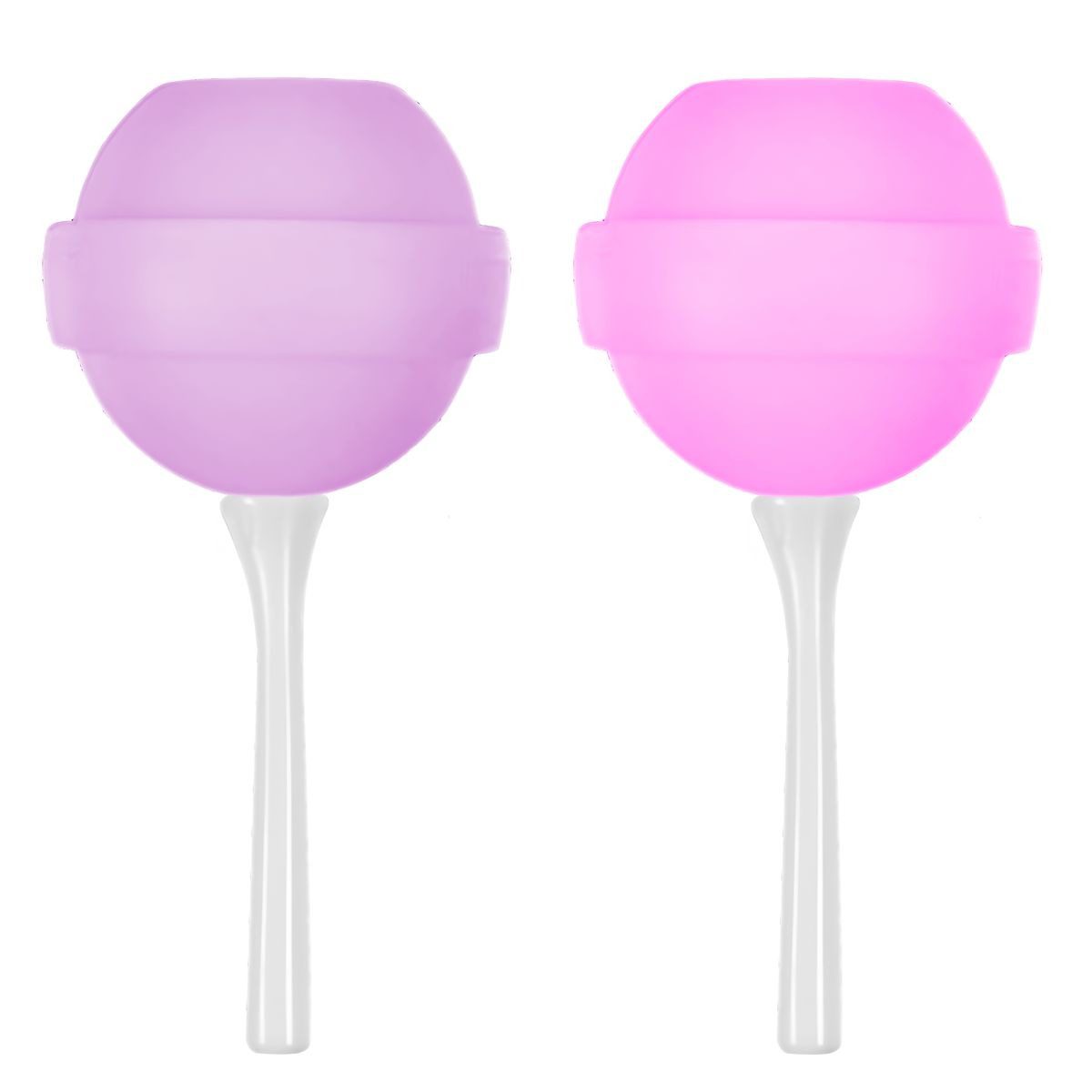 2 Piece Silicone Ice Lollipop Mould