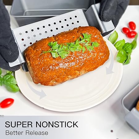 Mnm Box Deals | Meatloaf Pan With Drain Tray Meatloaf Pan with Drain Tray - Image 7