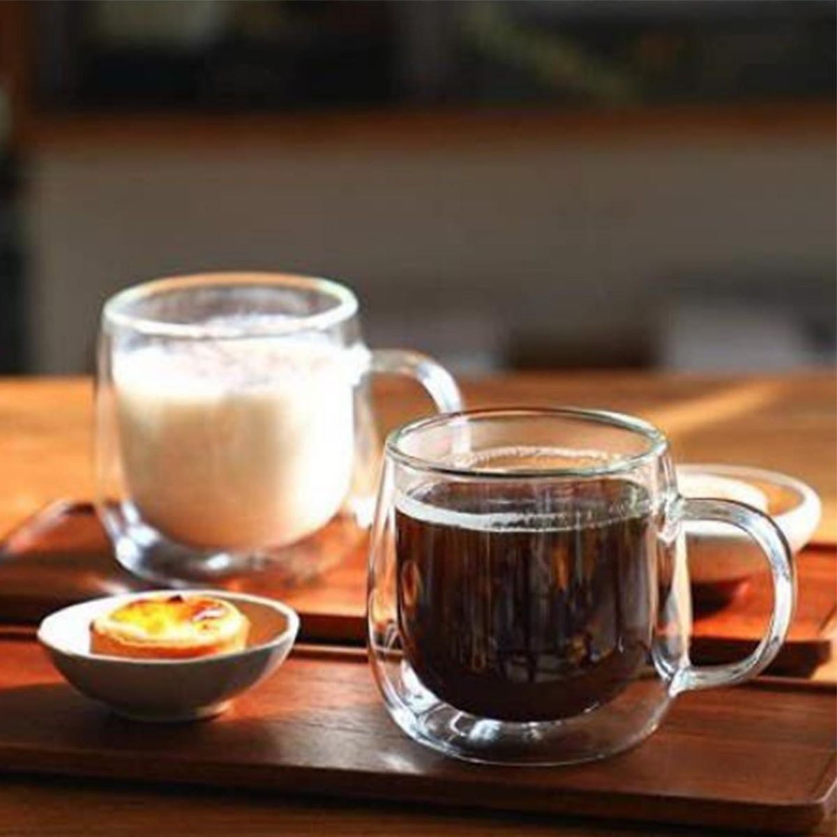 Mnm Box Deals | 2 Piece Double Wall Glass Mugs 300Ml 2 Piece Double Wall Glass Mugs 300ml - Image 4