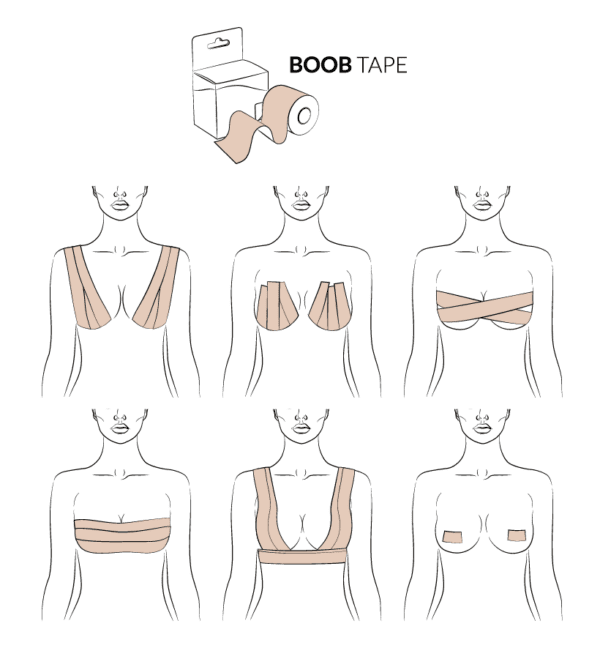 Mnm Box Deals | Boob Tape Breathable Body Tape Boob Tape Breathable Body Tape - Image 3