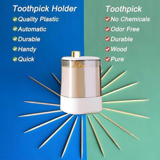 Mnm Box Deals | Automatic Press Toothpick Dispenser Automatic Press Toothpick Dispenser - Image 6