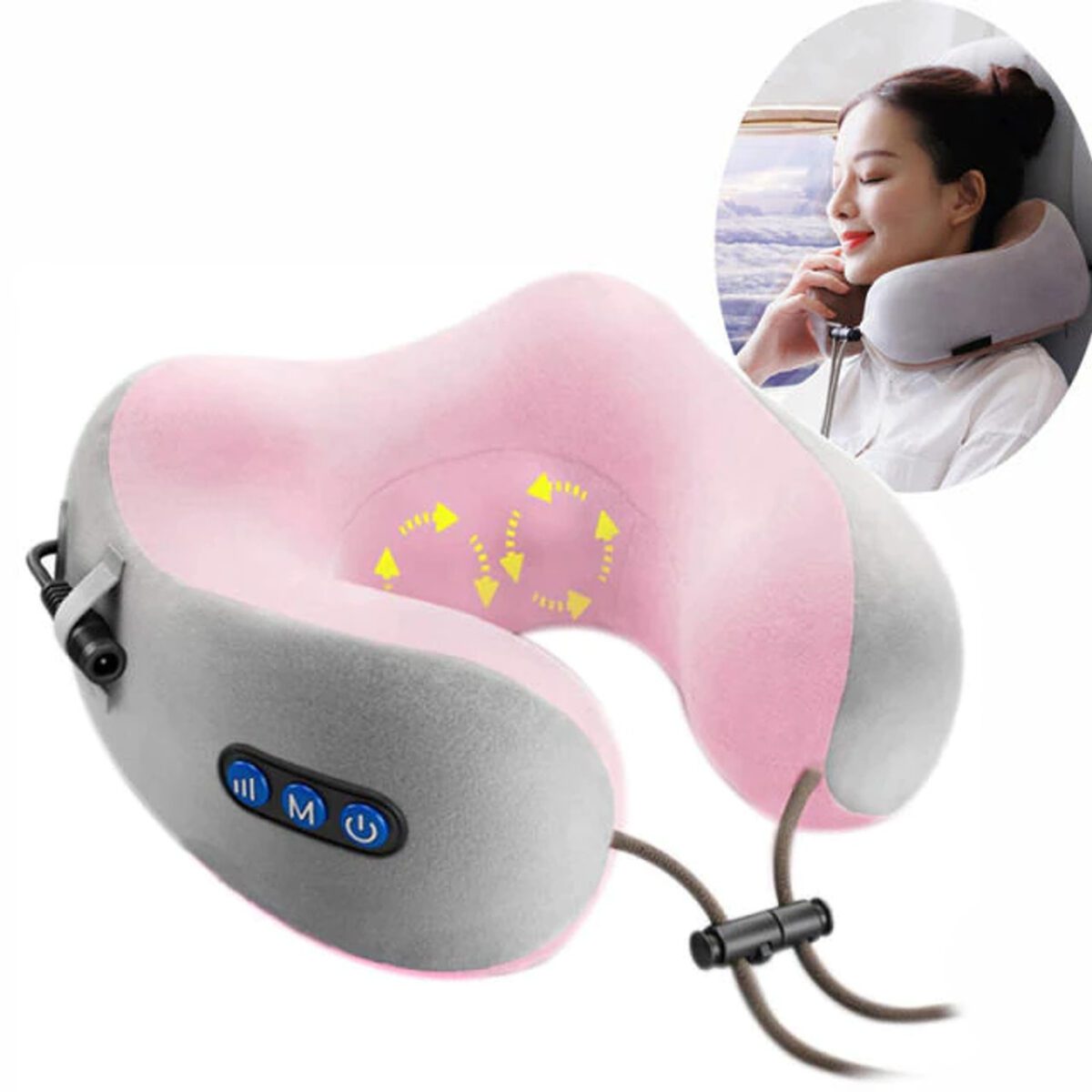 U-Shaped Neck Massage Pillow