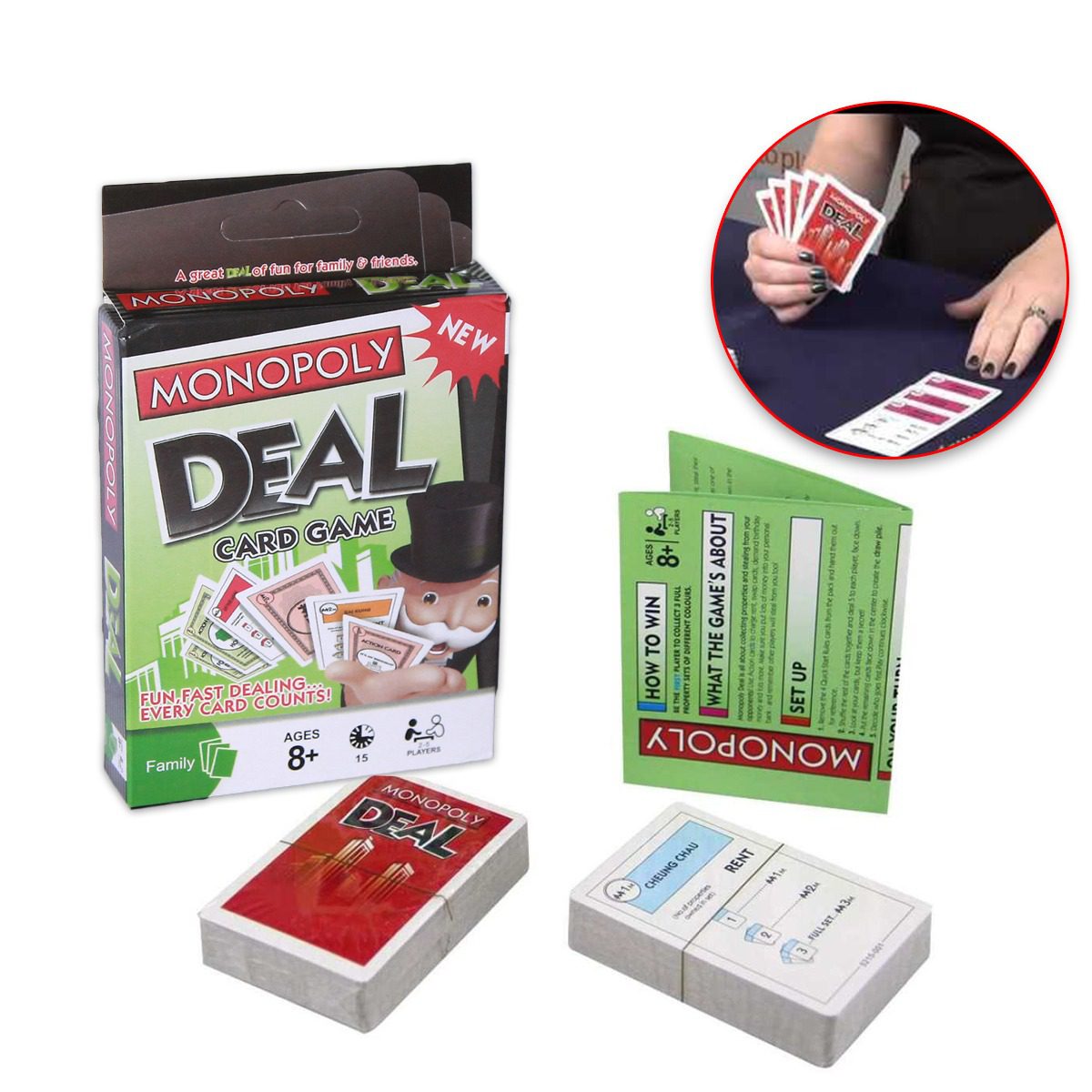 Mnm Box Deals | Monopoly Deal Card Game 8+ Monopoly Deal Card Game 8+ - Image 3