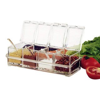 Mnm Box Deals | 4 Piece Crystal Clear Seasoning Box 4 Piece Crystal Clear Seasoning Box - Image 3