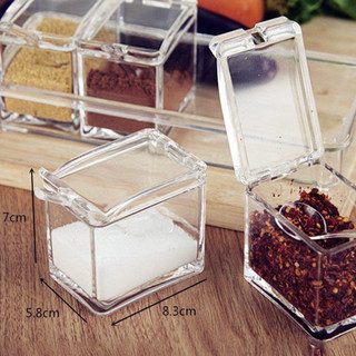 Mnm Box Deals | 4 Piece Crystal Clear Seasoning Box 4 Piece Crystal Clear Seasoning Box - Image 4