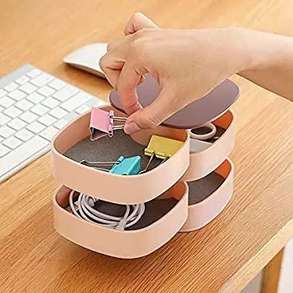 Mnm Box Deals | Rotating Jewelry Organizer - 4 Tier Rotating Jewelry Organizer - 4 Tier - Image 3