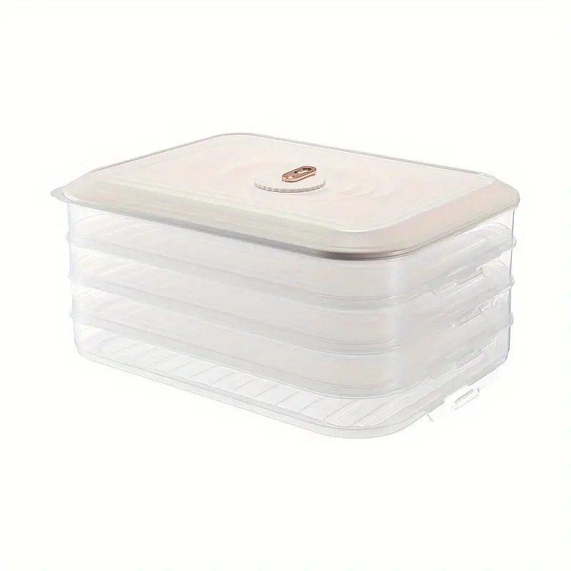 4 Layer Stackable Food Storage Box