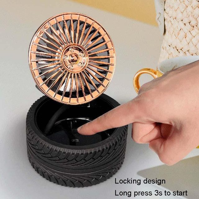 Mnm Box Deals | Portable Retro Analogue Tire Fan Portable Retro Analogue Tire Fan - Image 3