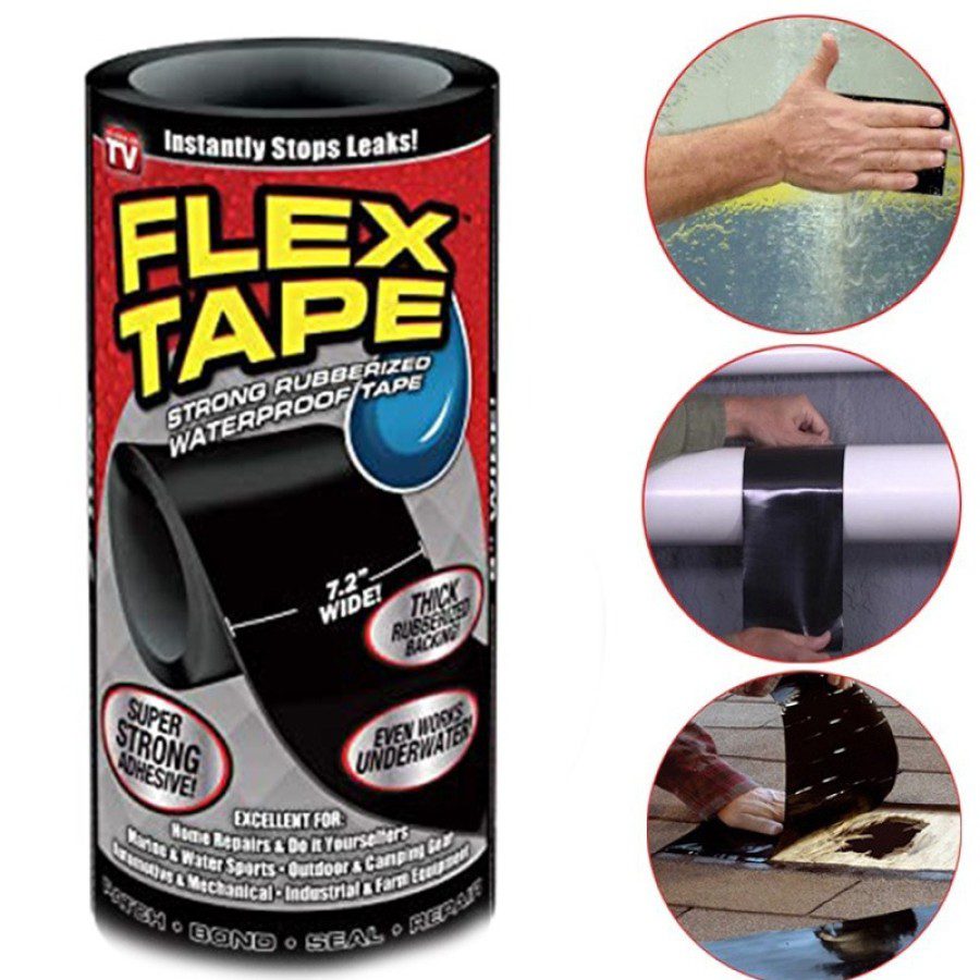 Rubberized Waterproof Seal Flex Tape