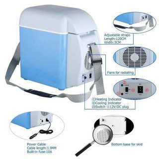 Mnm Box Deals | 7.5L Portable Cooling And Warming Refrigerator 7.5L Portable Cooling and Warming Refrigerator - Image 9