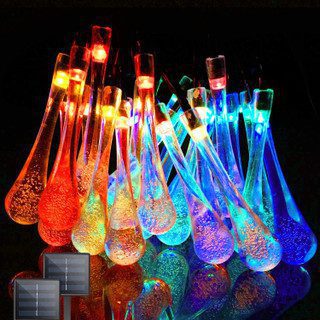 Mnm Box Deals | 5Mt Multicolor Raindrop Solar Fairy Lights 5MT Multicolor Raindrop Solar Fairy Lights - Image 6