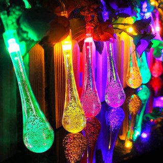 Mnm Box Deals | 5Mt Multicolor Raindrop Solar Fairy Lights 5MT Multicolor Raindrop Solar Fairy Lights - Image 5