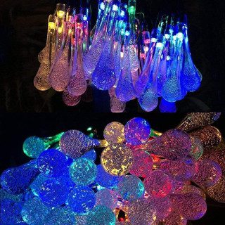 Mnm Box Deals | 5Mt Multicolor Raindrop Solar Fairy Lights 5MT Multicolor Raindrop Solar Fairy Lights - Image 7