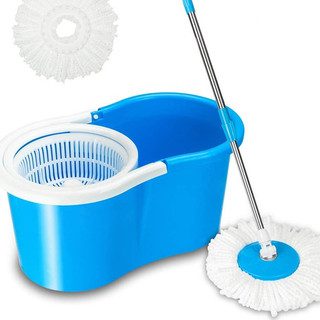 Mnm Box Deals | Rotating 360° Magic Mop &Amp; Plastic Bucket Rotating 360° Magic Mop & Plastic Bucket