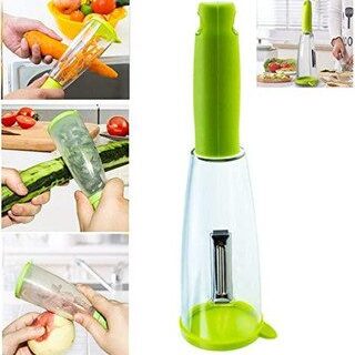 Stainless Steel Storage Skin Peeler
