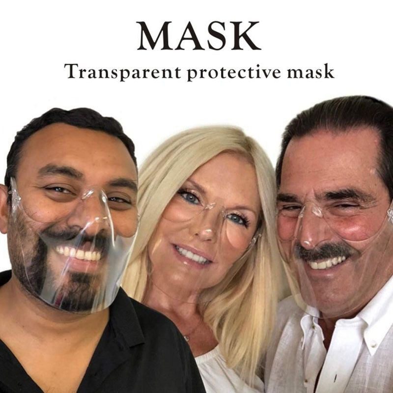 Mnm Box Deals | Transparent Acrylic Face Mask Transparent Acrylic Face Mask - Image 4