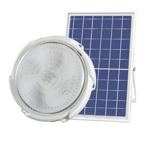 100W LED Ceiling Light with Solar Panel