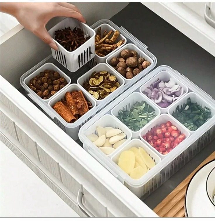 Mnm Box Deals | 6 Division Fresh Keeping Box 6 Division Fresh Keeping Box - Image 4