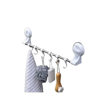 Mnm Box Deals | Self Adhesive Towel Rail With Hooks Self Adhesive Towel Rail with Hooks - Image 5