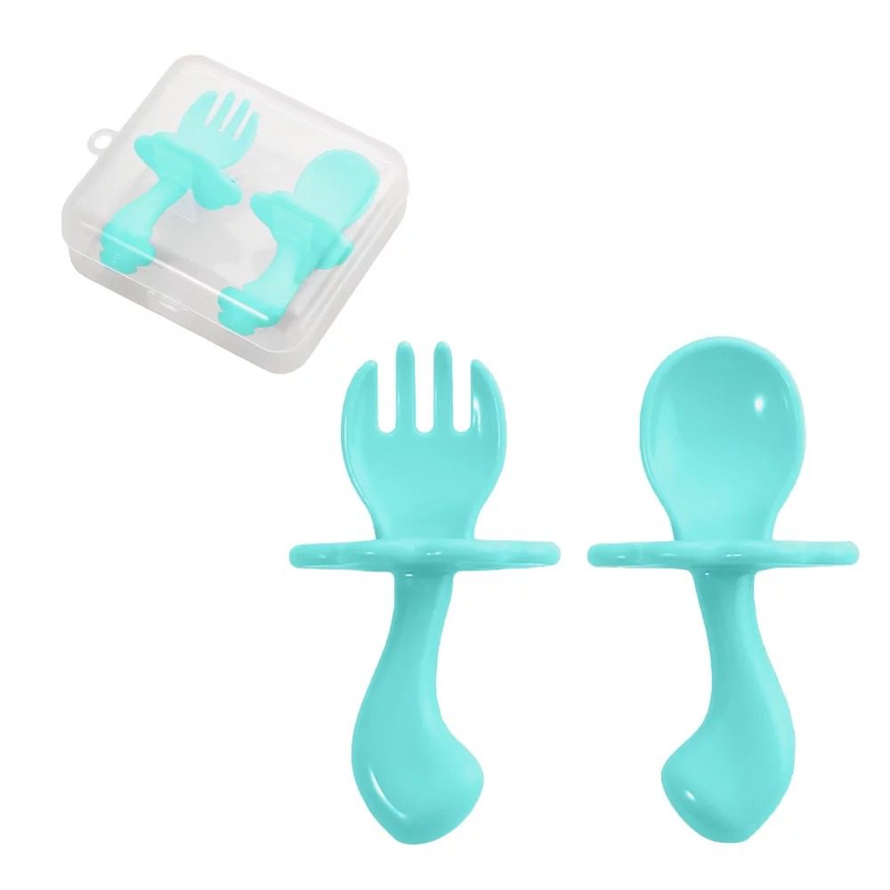 Baby Feeding Spoon and Fork Set