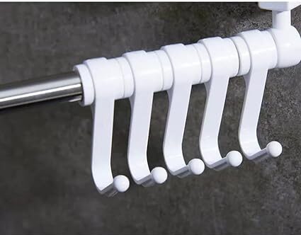 Mnm Box Deals | Self Adhesive Towel Rail With Hooks Self Adhesive Towel Rail with Hooks - Image 6