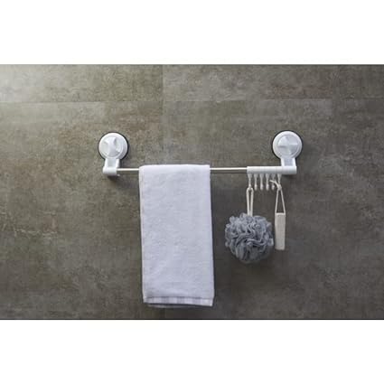 Mnm Box Deals | Self Adhesive Towel Rail With Hooks Self Adhesive Towel Rail with Hooks - Image 4