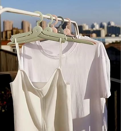 Mnm Box Deals | Portable Foldable Plastic Clothing Hangers Portable Foldable Plastic Clothing Hangers - Image 4