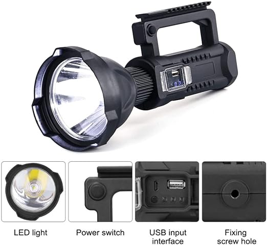 Mnm Box Deals | High Lumens Handheld Tactical Flashlight High Lumens Handheld Tactical Flashlight - Image 4