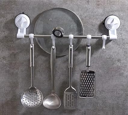 Mnm Box Deals | Self Adhesive Towel Rail With Hooks Self Adhesive Towel Rail with Hooks - Image 3