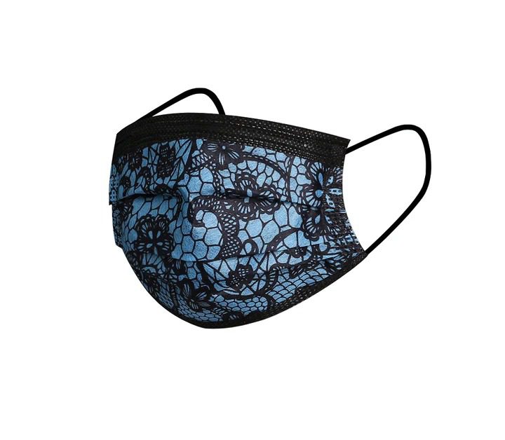 Mnm Box Deals | Floral Lace Disposable 3-Ply Face Mask 10Pcs Floral Lace Disposable 3-Ply Face Mask 10pcs - Image 7