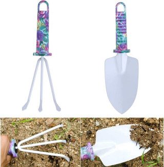 Mnm Box Deals | 5 Piece Purple Floral Gardening Tool Set 5 Piece Purple Floral Gardening Tool Set - Image 6