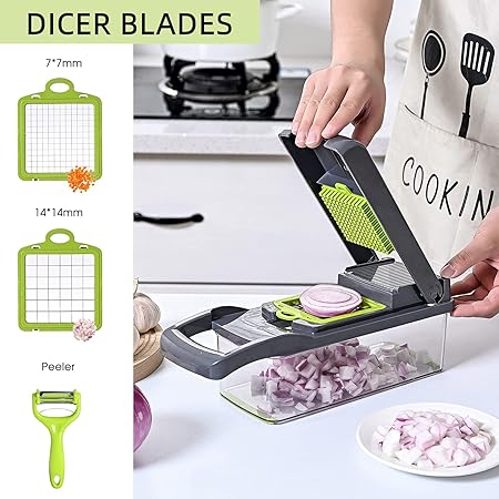 Mnm Box Deals | 16 Piece Vegetable Slicer 16 Piece Vegetable Slicer - Image 3