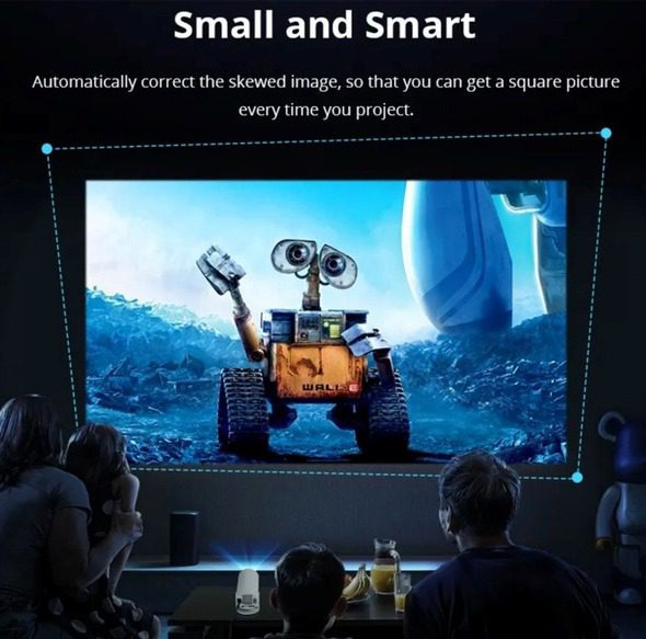 Mnm Box Deals | 4K Ultra Hd Smart Projector With Remote 4k Ultra HD Smart Projector with Remote - Image 3