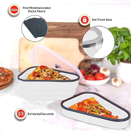 Mnm Box Deals | Collapsible Pizza 5 Pack Microwaveable Trays Collapsible Pizza 5 Pack Microwaveable Trays - Image 4