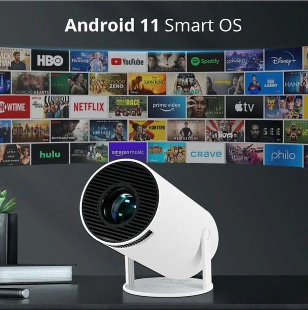 Mnm Box Deals | 4K Ultra Hd Smart Projector With Remote 4k Ultra HD Smart Projector with Remote - Image 2