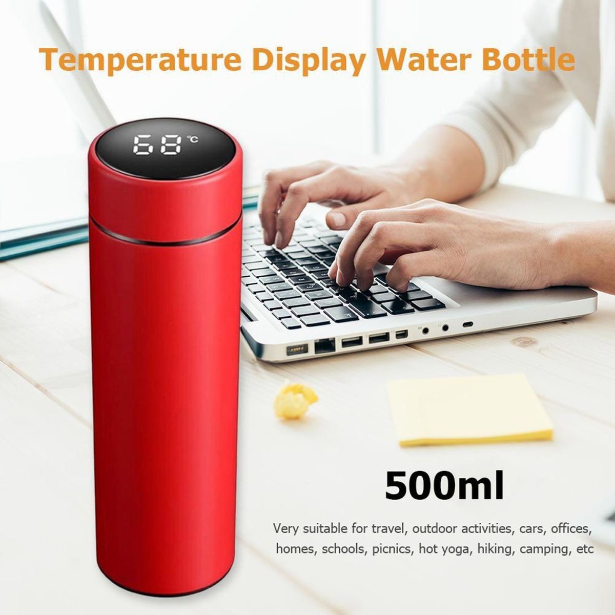 Mnm Box Deals | Vacuum Flask With Led Temperature Display Vacuum Flask with LED Temperature Display - Image 6