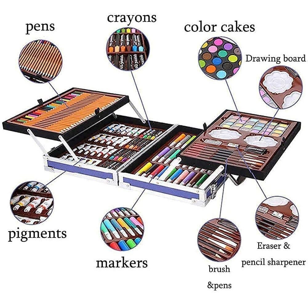 Mnm Box Deals | Unicorn 145 Piece Art Set Unicorn 145 Piece Art Set - Image 3