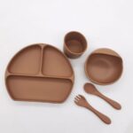MnM Box Deals | 5 Piece Silicone Kids Feeding Set