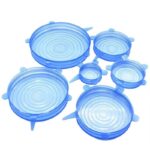 Mnm Box Deals | 6 Piece Reusable Silicone Lids Food Covers MnM Box Deals | 6 Piece Reusable Silicone Lids Food Covers
