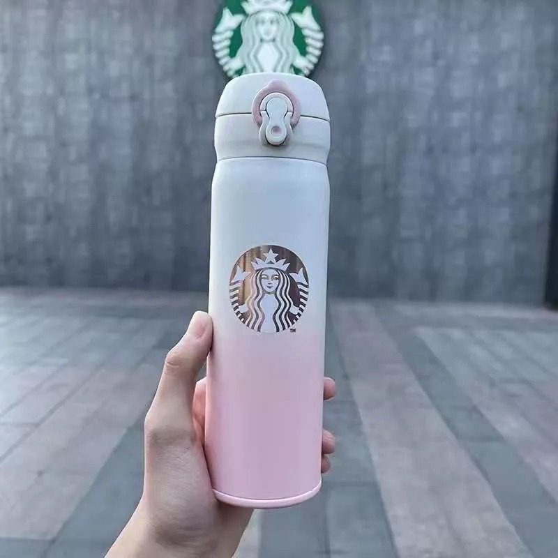 Starbucks Thermos Flask Cup 2 Tone
