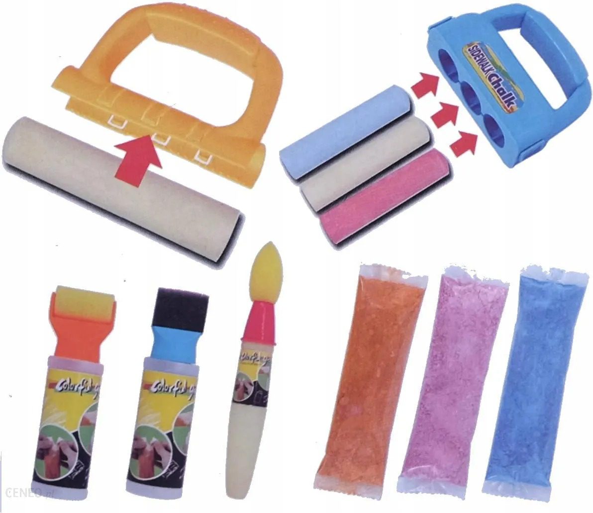 Mnm Box Deals | Sidewalk Chalk Colorful Graffiti Set Sidewalk Chalk Colorful Graffiti Set - Image 5