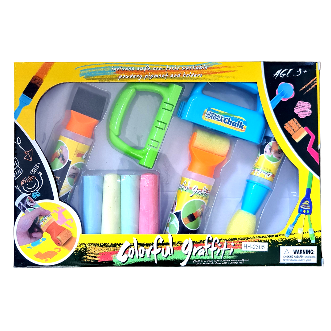 Mnm Box Deals | Sidewalk Chalk Colorful Graffiti Set Sidewalk Chalk Colorful Graffiti Set