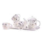 Mnm Box Deals | Waterware Ceramic Marble Tea Set MnM Box Deals | Waterware Ceramic Marble Tea Set