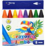 MnM Box Deals | Yalong 8 Colors Jumbo Crayons