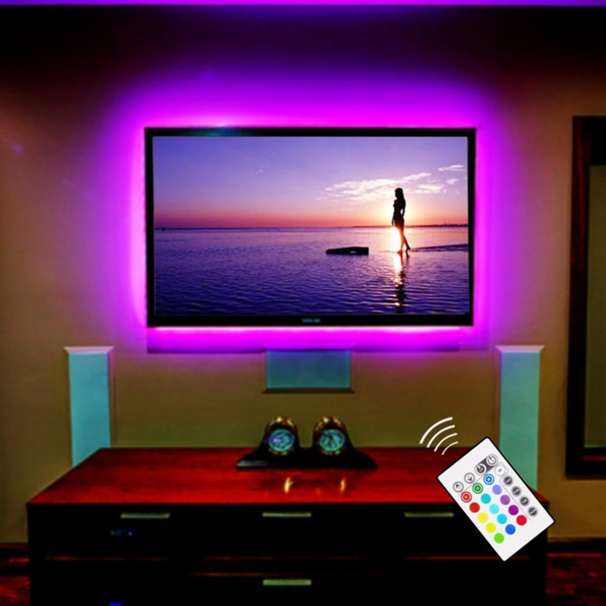 Mnm Box Deals | Usb Tv Led Strip Lights With Remote USB TV LED Strip Lights with Remote - Image 6
