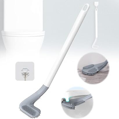 Golf Stick Design Silicone Toilet Brush