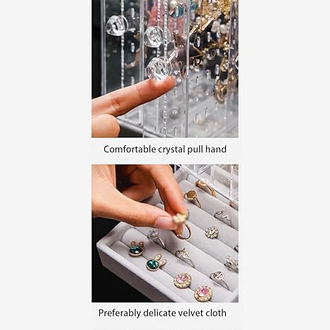 Mnm Box Deals | Jewelry Acrylic Organizer 5+3 Drawers Jewelry Acrylic Organizer 5+3 Drawers - Image 10