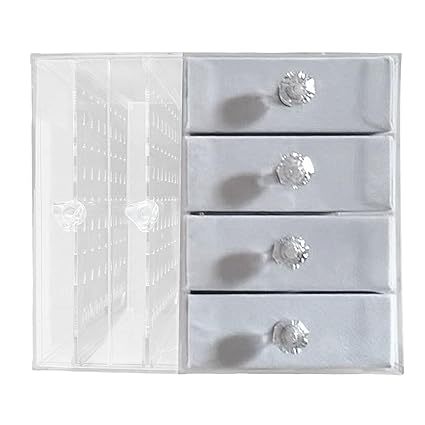 Jewelry Acrylic Organizer 4+2 Drawers