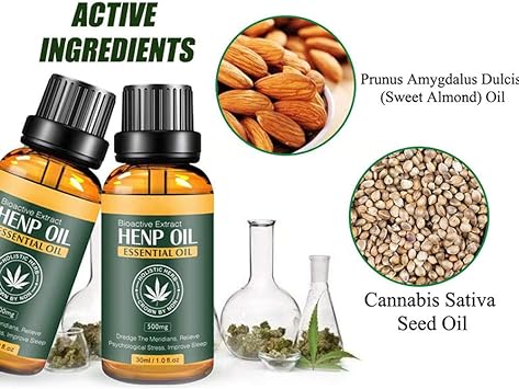 Mnm Box Deals | Hemp Oil Body Massage Essential Oil Hemp Oil Body Massage Essential Oil - Image 4